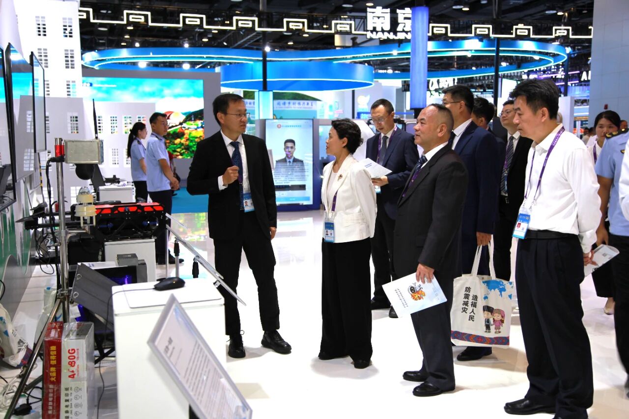 中国—东盟人工智能展区现场